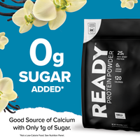 Ready Whey Protein Powder - Vanilla (10 lb Team Bag)