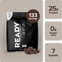 Ready Whey Protein Powder - Chocolate (10 lb Team Bag)