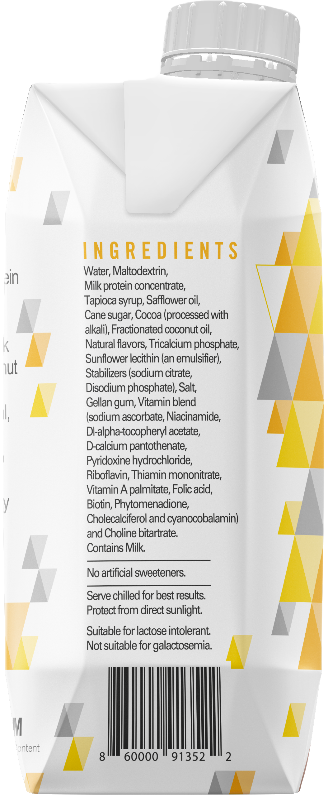Reason Weight Gain Shake, Vanilla (48 Shakes)