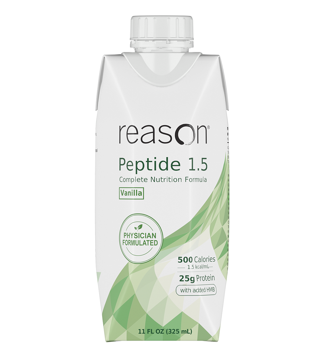 Reason Peptide 1.5 Complete Nutrition Formula, Vanilla - front of carton