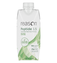 Reason Peptide 1.5 Complete Nutrition Formula, Vanilla - front of carton