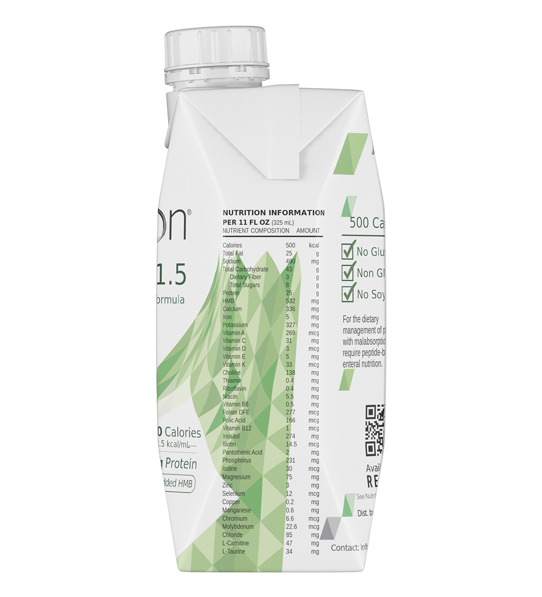 Reason Peptide 1.5 Vanilla - nutrition information