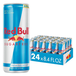 Red Bull Sugarfree Energy Drink, 8.4 oz - 24 Pack