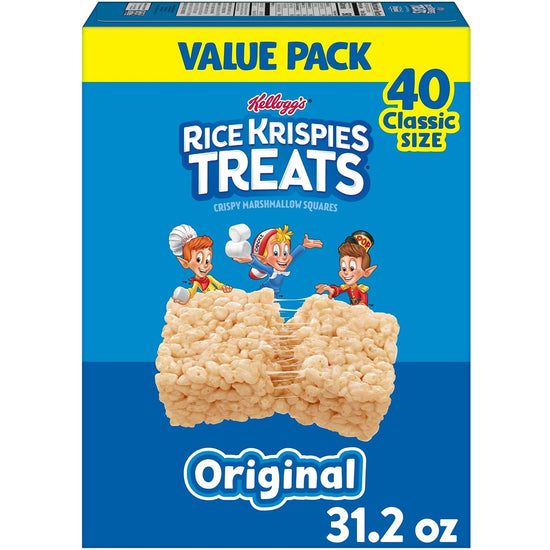 Rice Krispies Treats Original Crispy Marshmallow Squares 0.78oz (40ct)