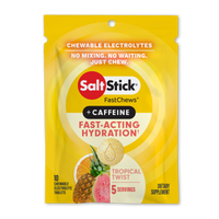 SaltStick FastChews + Caffeine Tropical Twist