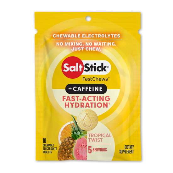 SaltStick FastChews + Caffeine Tropical Twist