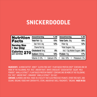 Snickerdoodle Protein Bars