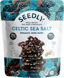 SEEDLY, Celtic Sea Salt, Dark Chocolate Bark, 3.6 Oz.