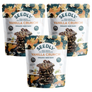 SEEDLY, Vanilla Quinoa Crunch, Dark Chocolate Bark, 3.6 Oz.