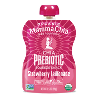 Strawberry Lemonade Organic Chia Prebiotic Squeeze