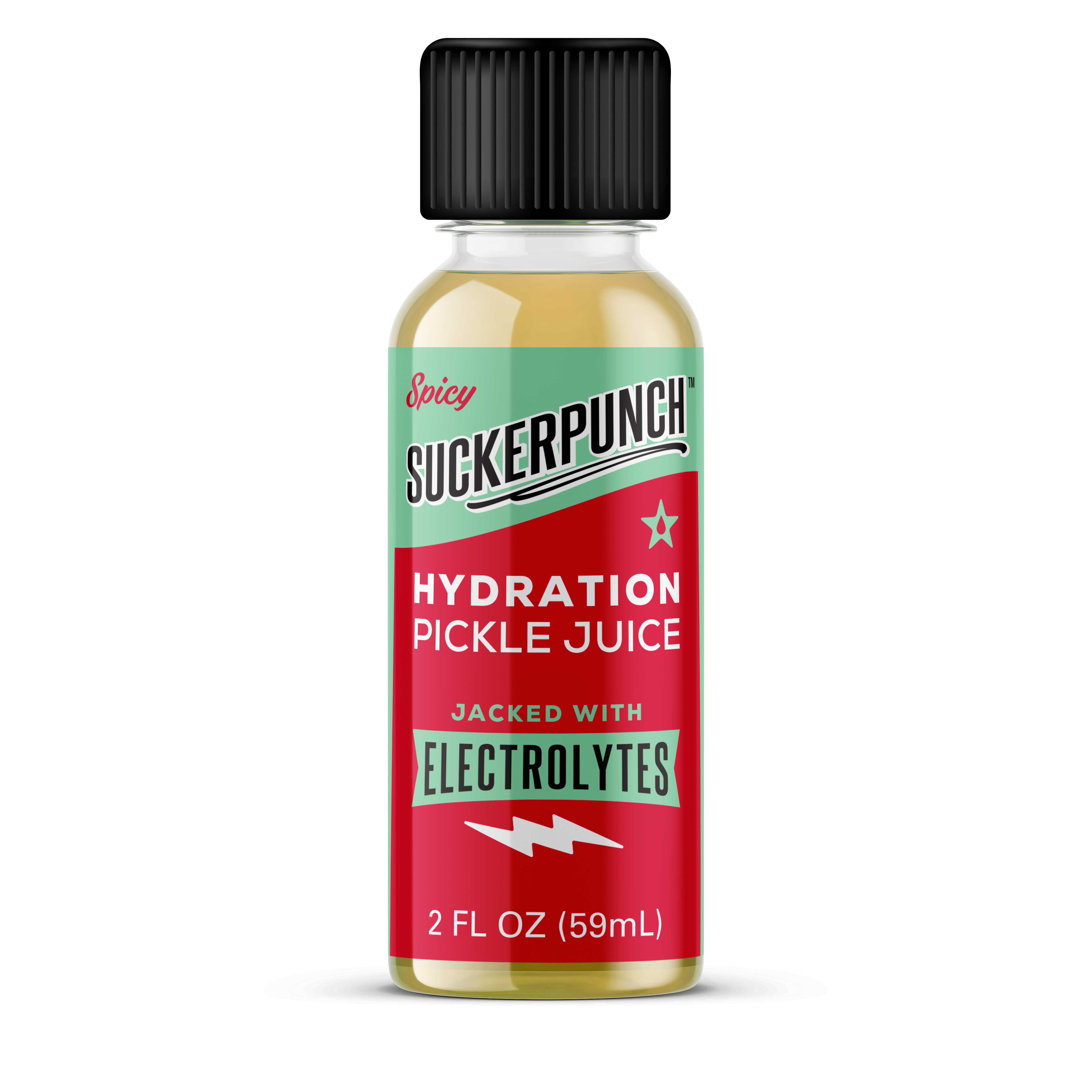SuckerPunch 2oz Pickle Juice Shooter - Spicy (240 count)