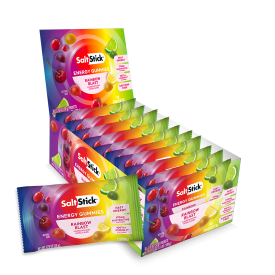 SaltStick Energy Gummies – Rainbow Blast