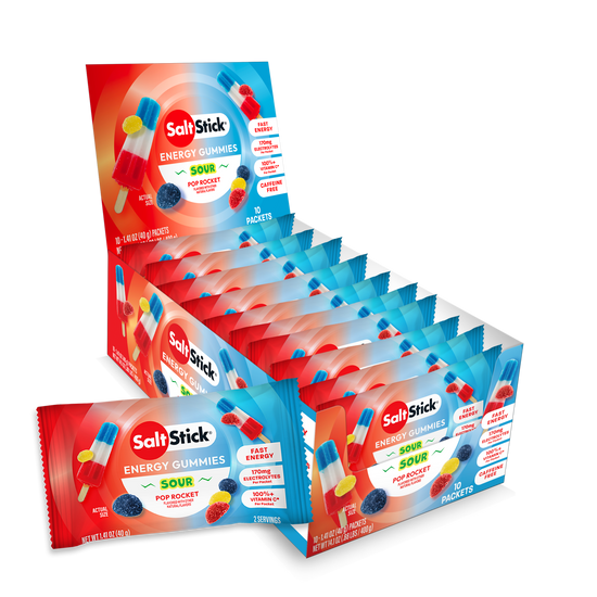 SaltStick Energy Gummies – Sour Pop Rocket