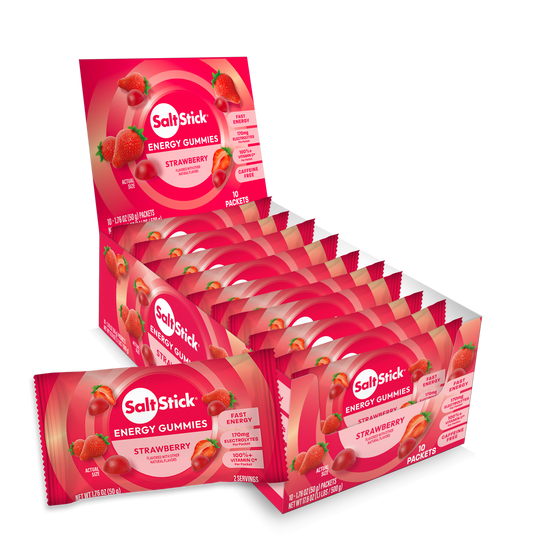 SaltStick Energy Gummies – Strawberry