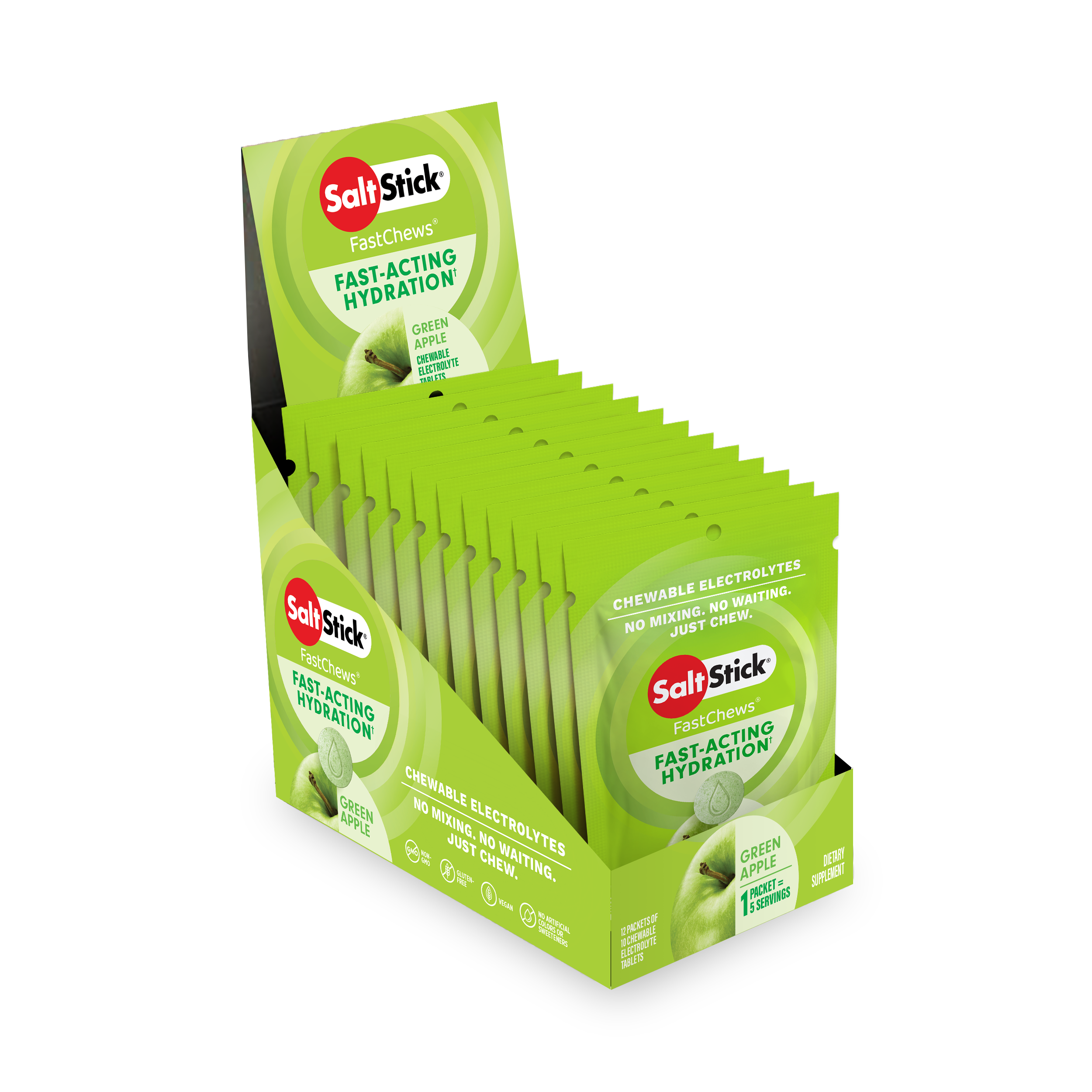 SaltStick FastChews Green Apple