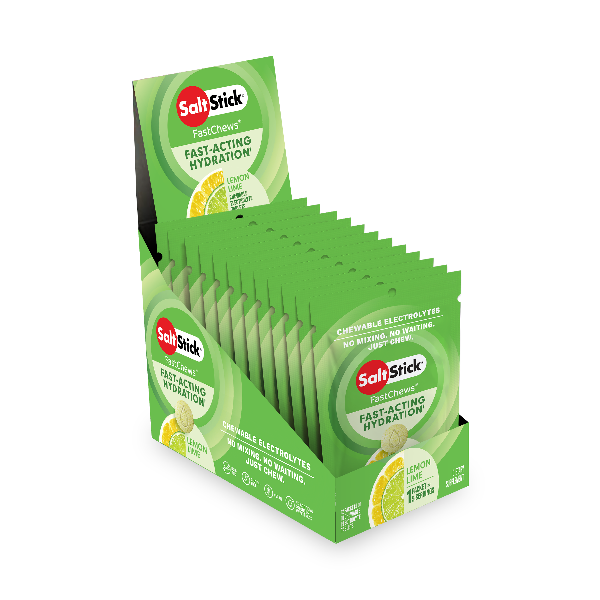 SaltStick FastChews Lemon-Lime
