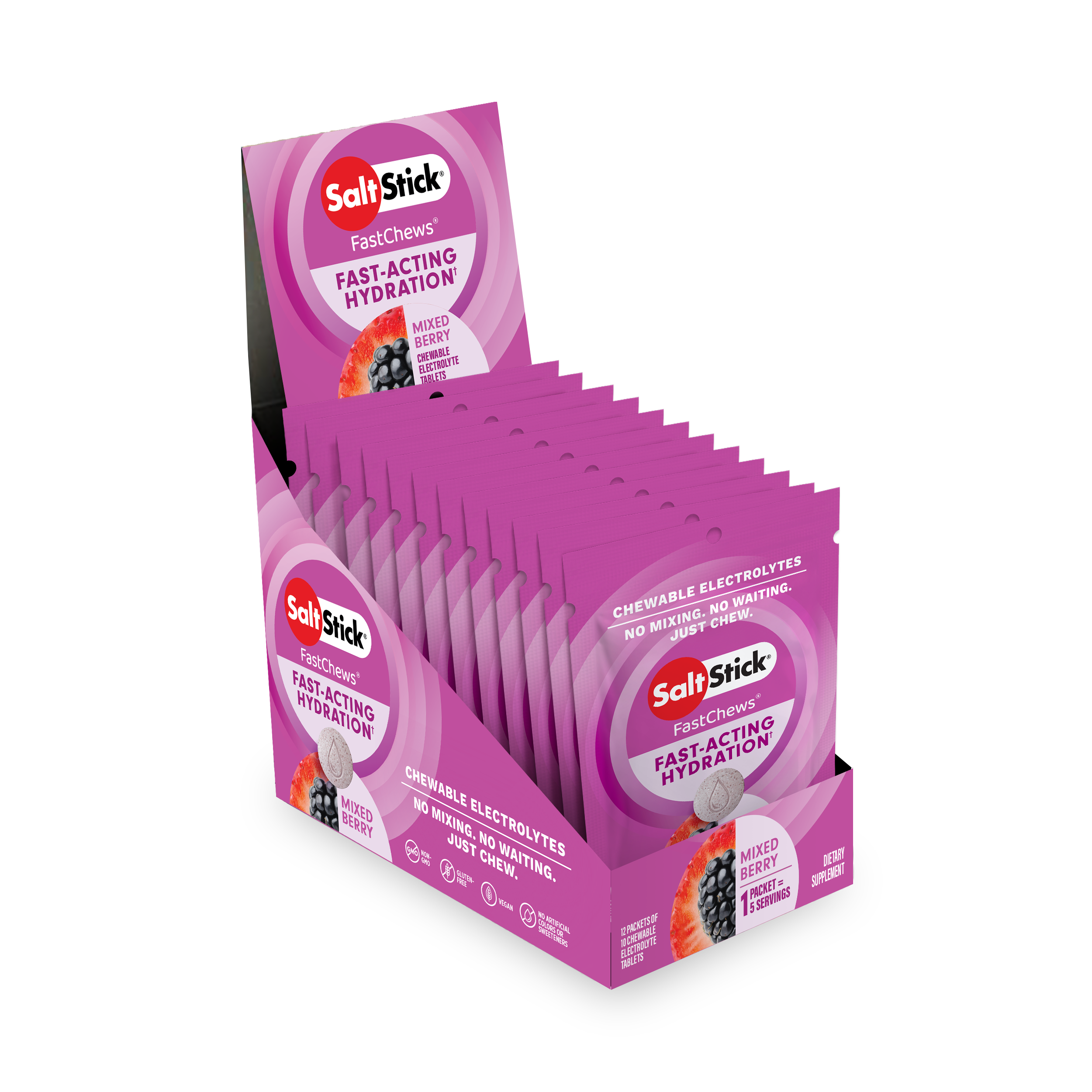 SaltStick FastChews Mixed Berry
