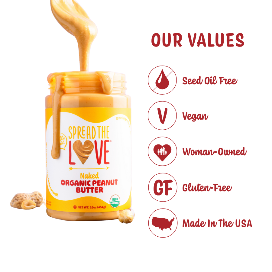 NAKED Organic Peanut Butter - Wholesale