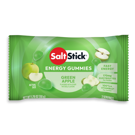 SaltStick Energy Gummies – Green Apple