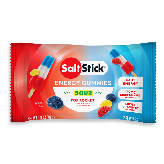 SaltStick Energy Gummies – Sour Pop Rocket