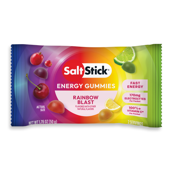 SaltStick Energy Gummies – Rainbow Blast