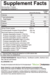 Whey Protein - Vanilla (12 Single-Serve Pouches) (Wholesale)