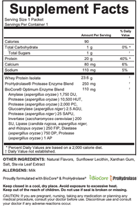 Whey Protein - Vanilla (12 Single-Serve Pouches) (Wholesale)