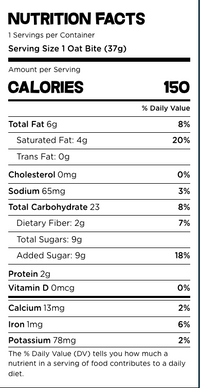 Bobo's Chocolate Chip Oat Bites (30 Count)
