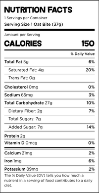 Bobos Lemon Poppyseed Oat Bites (30 Count)