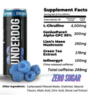 Underdog Performance Drink – Blue Raspberry (24 Cans)
