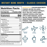 Bare Bones Chicken Bone Broth Mix, 16ct