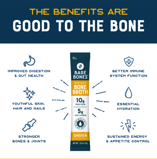 Bare Bones Chicken Bone Broth Mix, 16ct