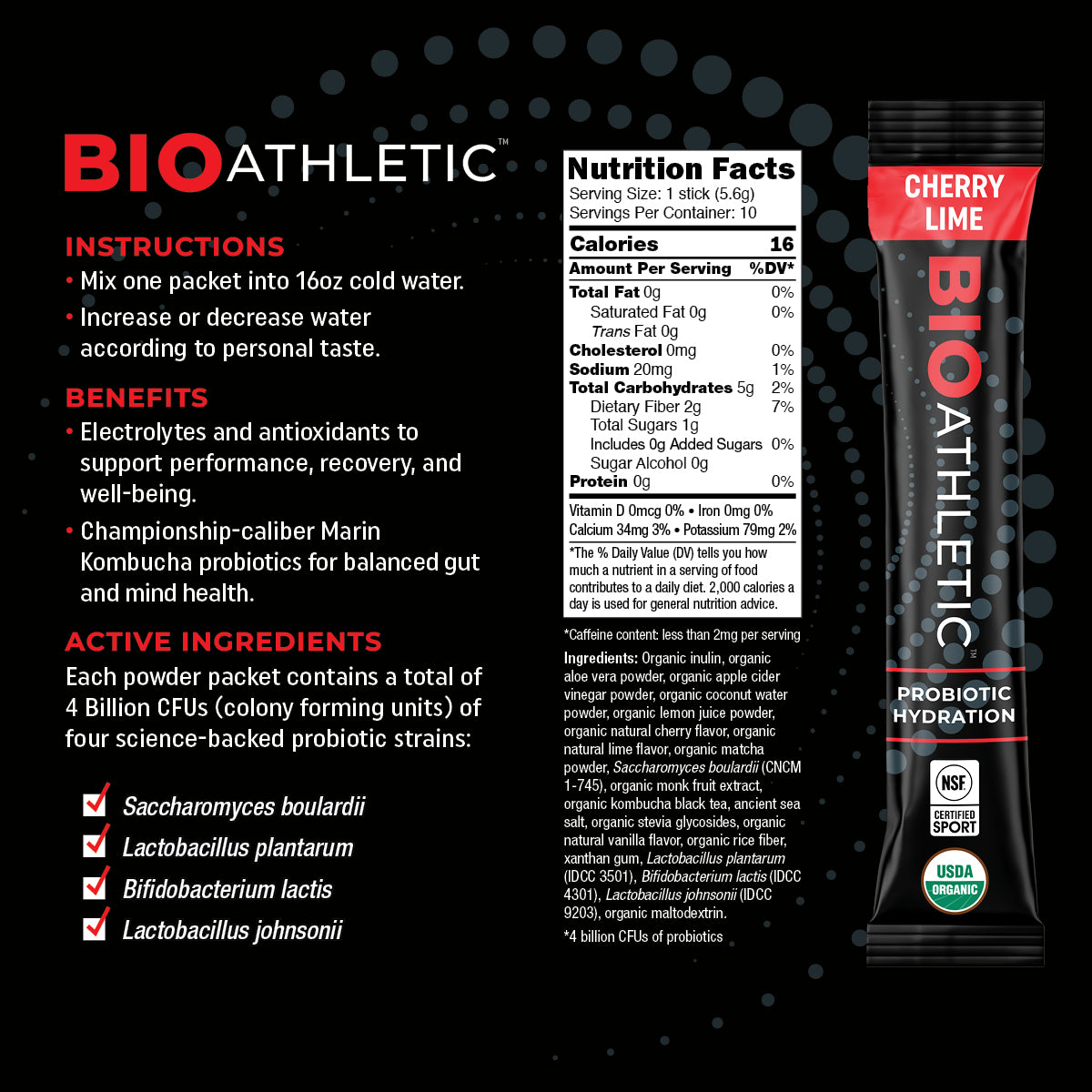 Bio Athletic - Cherry Lime