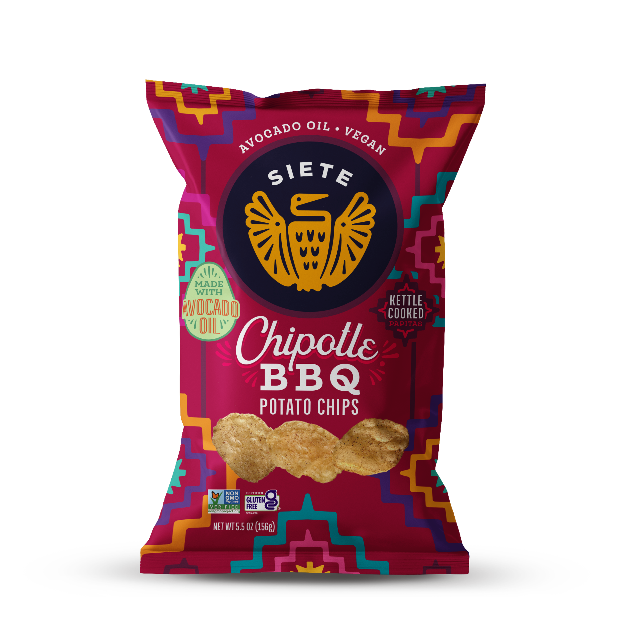 Chipotle BBQ Kettle Cooked Potato Chips - 24 bags