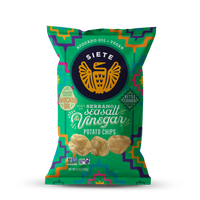 Sea Salt & Vinegar with Hint of Serrano Kettle Cooked Potato Chips - 24 bags