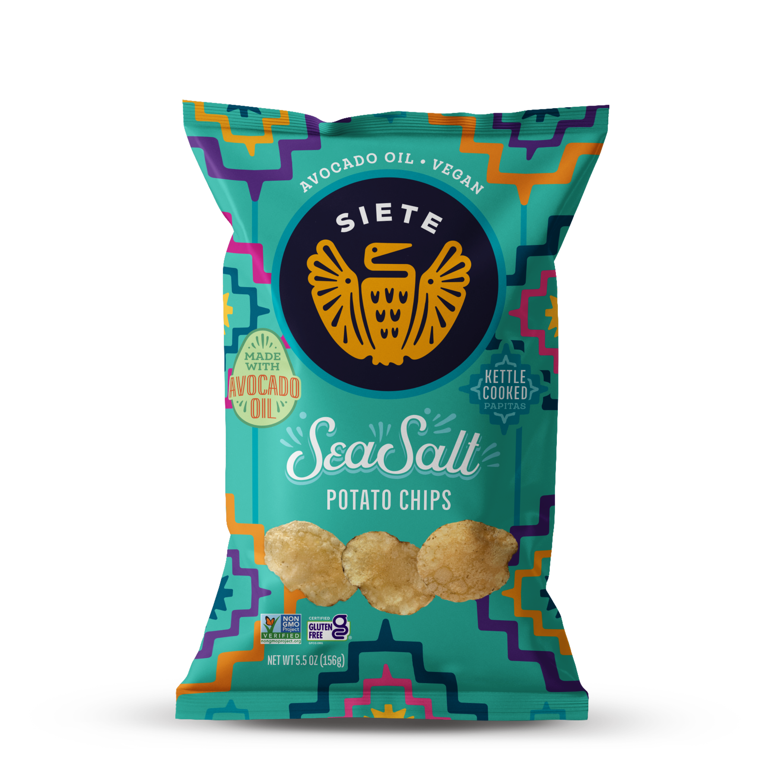 Sea Salt Kettle Cooked Potato Chips - 24 bags