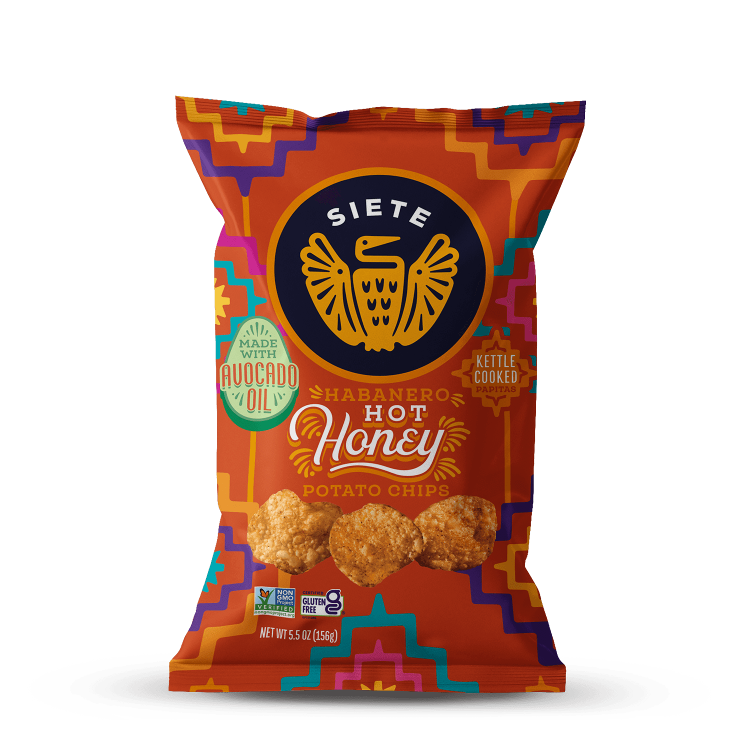 Habanero Hot Honey Kettle Cooked Potato Chips - 24 Bags