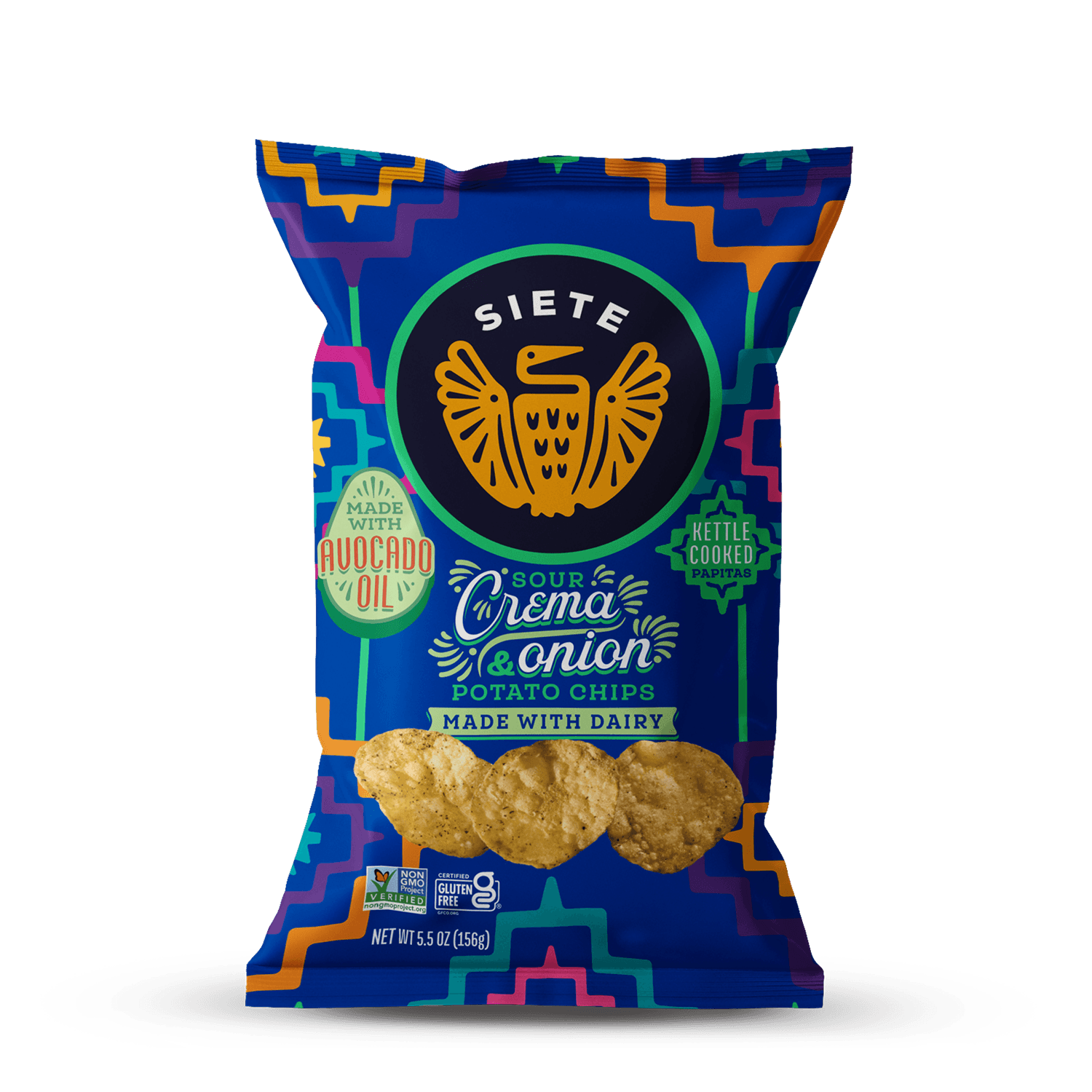 Sour Crema & Onion Kettle Cooked Potato Chips - 24 bags