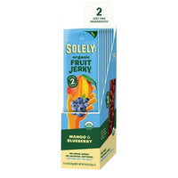 Solely Organic Mango Blueberry Fruit Jerky Strip 0.8oz (12ct)