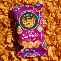 Spicy Dill Pickle Kettle Cooked Potato Chips - 24 bags