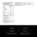 Spoken Grass Fed Beef Protein Vanilla — Supplement Facts