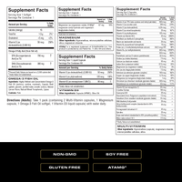 Spoken Essential Daily Packs supplement facts