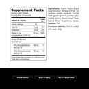 Spoken High EPA Fish Oil + D — Supplement Facts