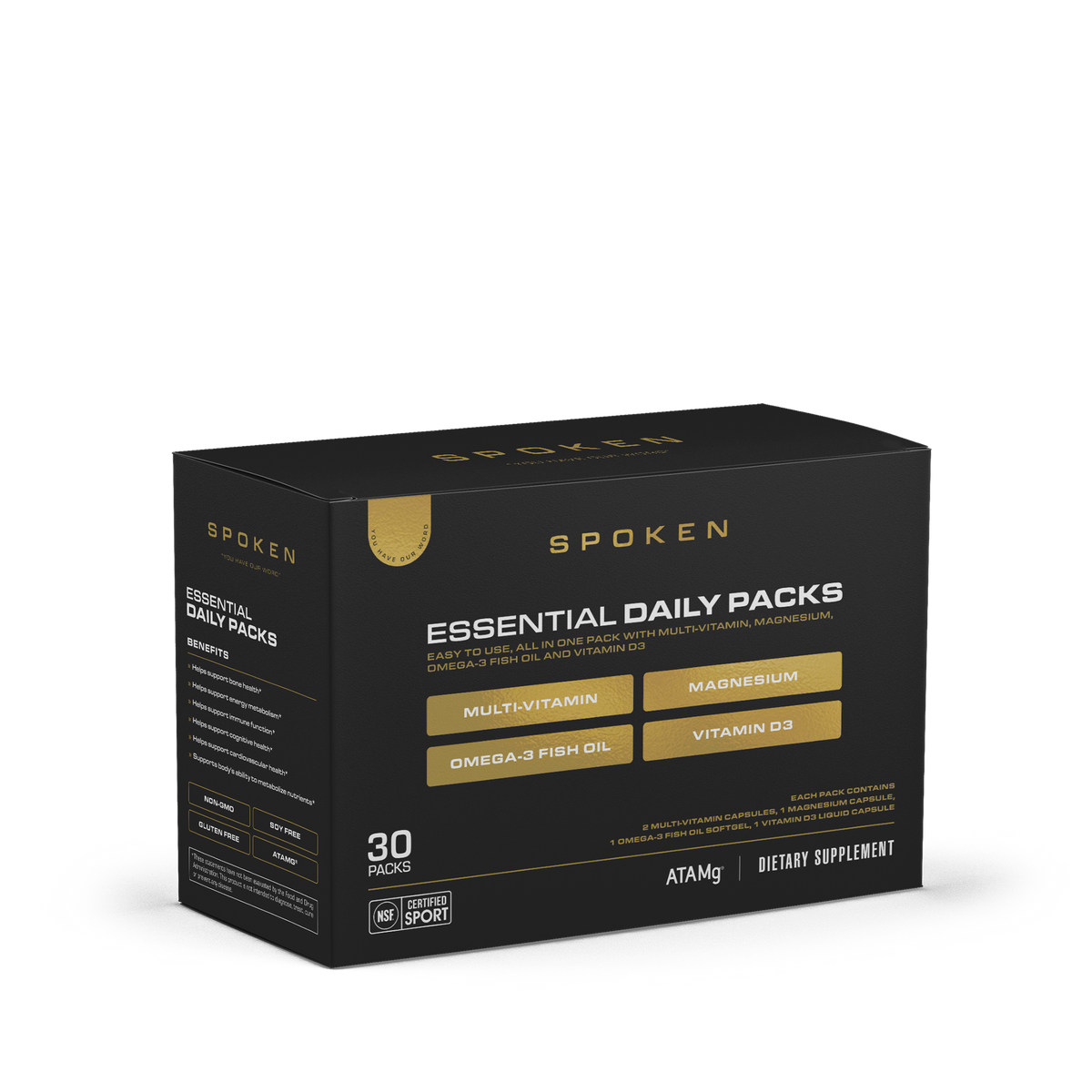 Spoken Essential Daily Packs 30ct