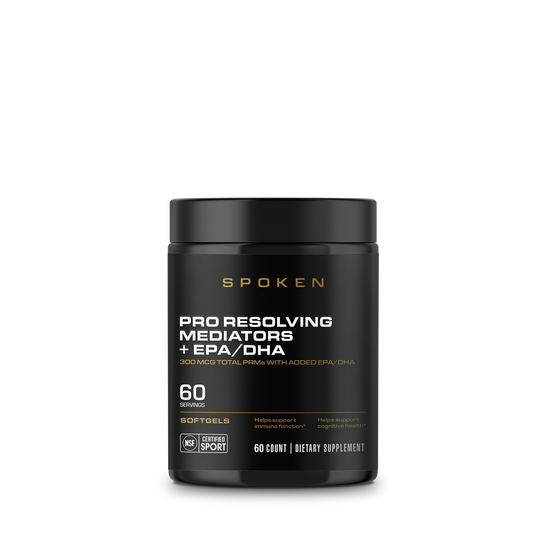 Spoken Pro Resolving Mediators + EPA/DHA (6 count case, 60ct bottles)