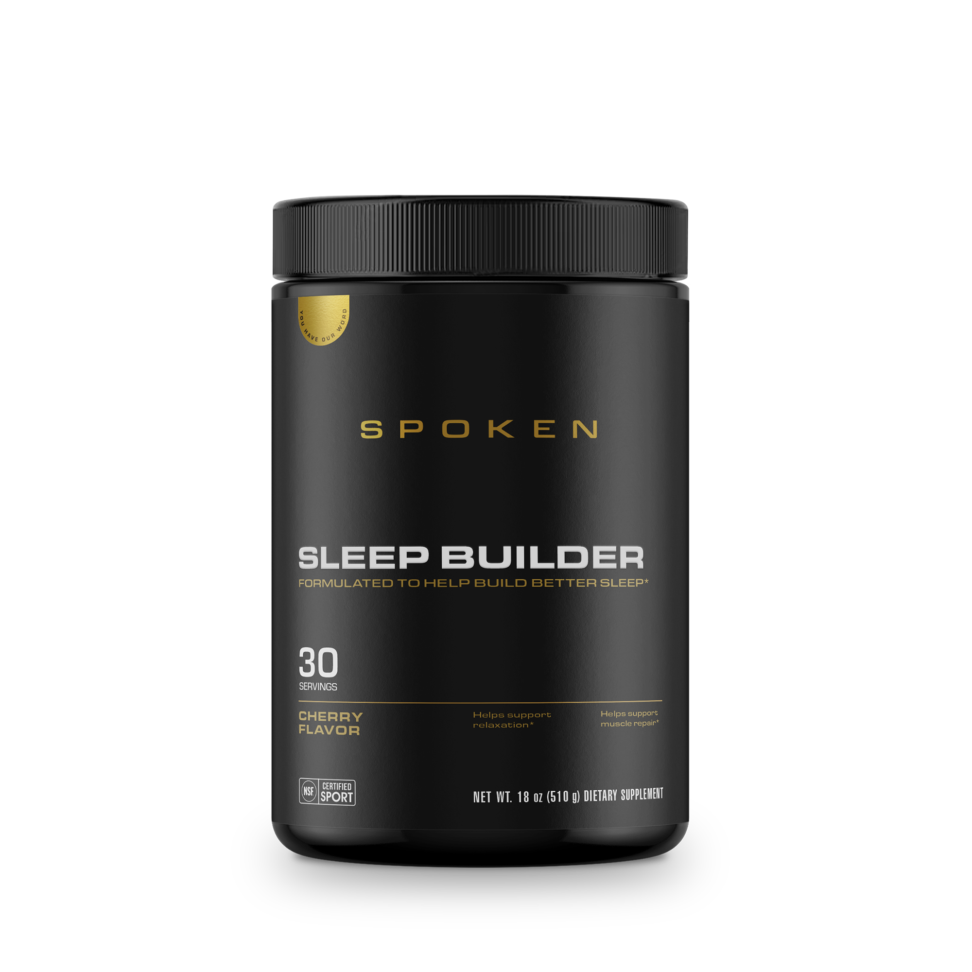 Spoken Sleep Builder Cherry 18oz