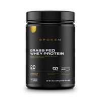 Spoken Grass Fed Whey Protein Vanilla