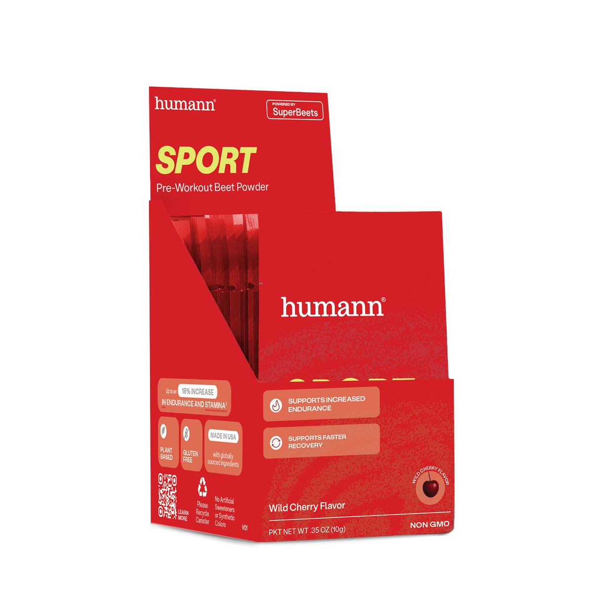Humann Sport Pre-Workout Travel Packets (10 ct.)