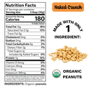 NAKED CRUNCH Organic Peanut Butter - Wholesale