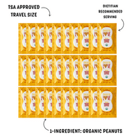 NAKED Organic Peanut Butter Single Serve Packets (30-Pack) - Wholesale